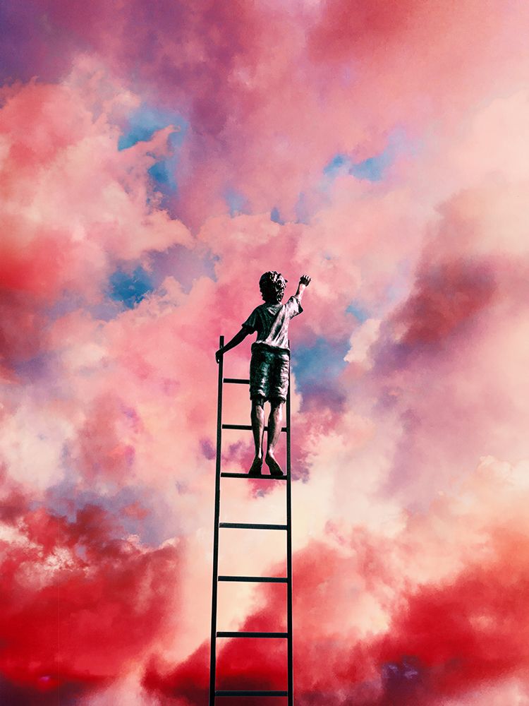 Cloud Painter art print by Taudalpoi for $57.95 CAD
