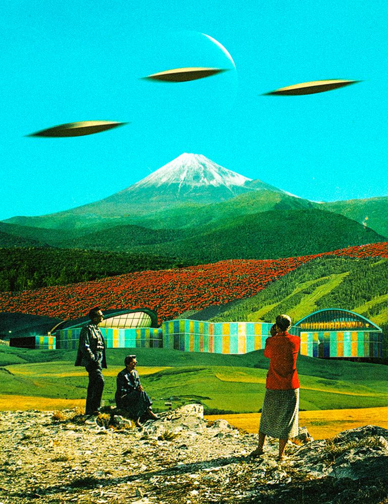An Alien Invasion art print by Taudalpoi for $57.95 CAD