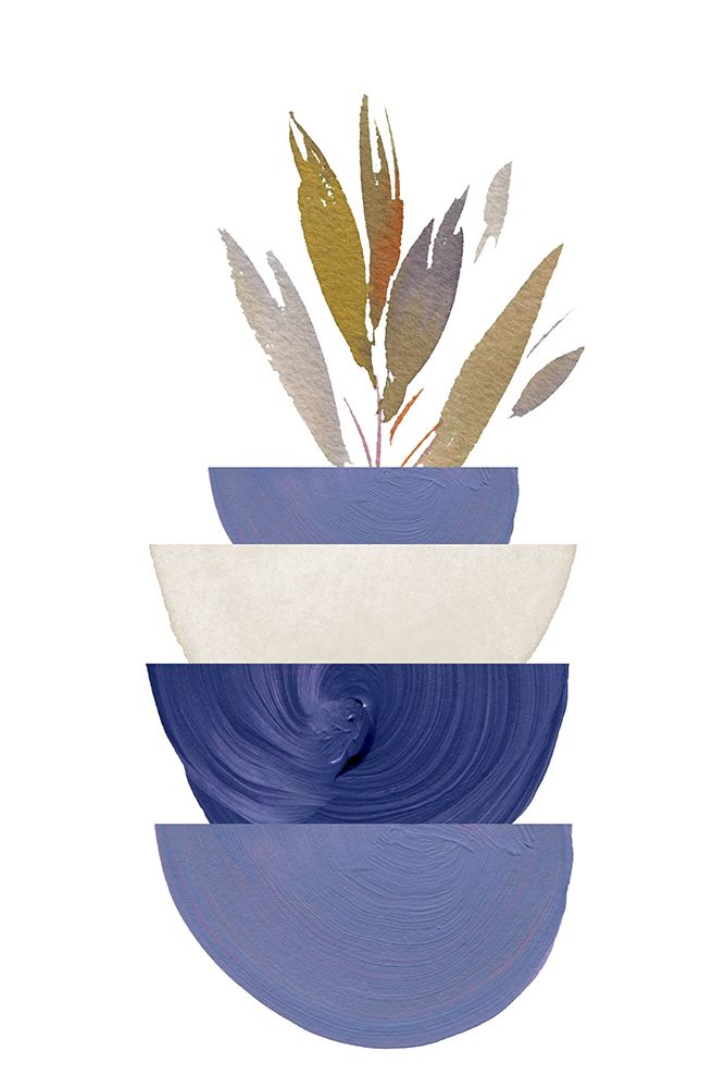 Boho Purple-3 art print by Sally Ann Moss for $57.95 CAD