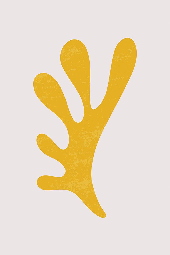 Abstract Yellow Algae art print by Jay Stanley for $57.95 CAD