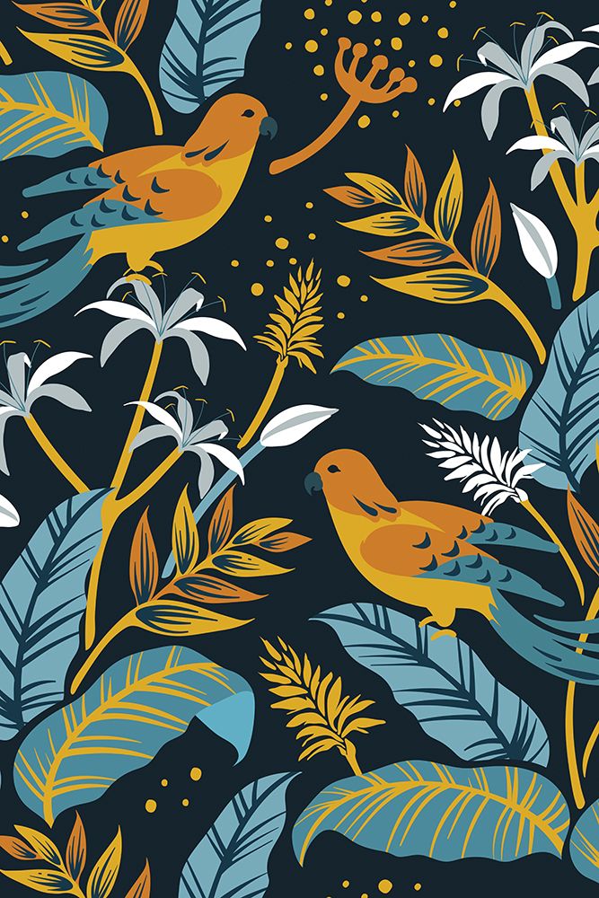 Birds and Plants art print by Jay Stanley for $57.95 CAD