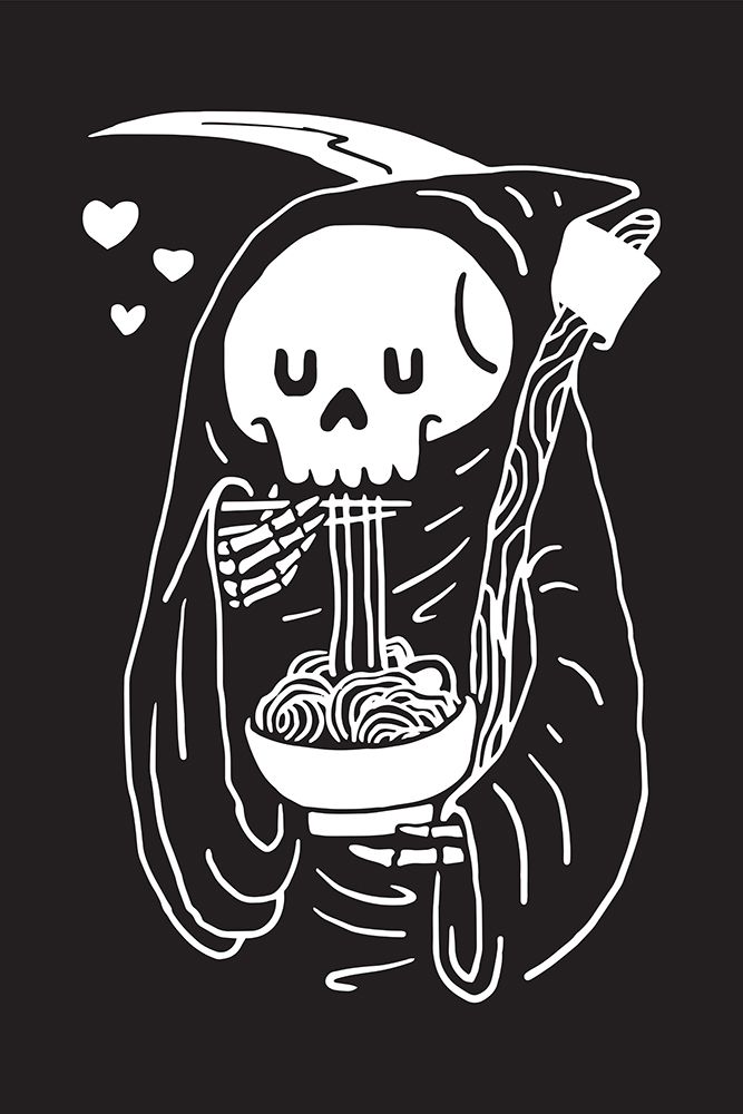 But First...noodles art print by Jay Stanley for $57.95 CAD