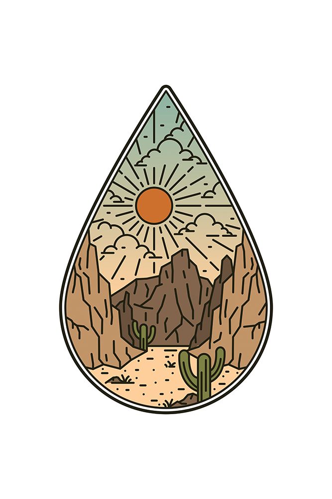 Desert Vibes Ii art print by Jay Stanley for $57.95 CAD