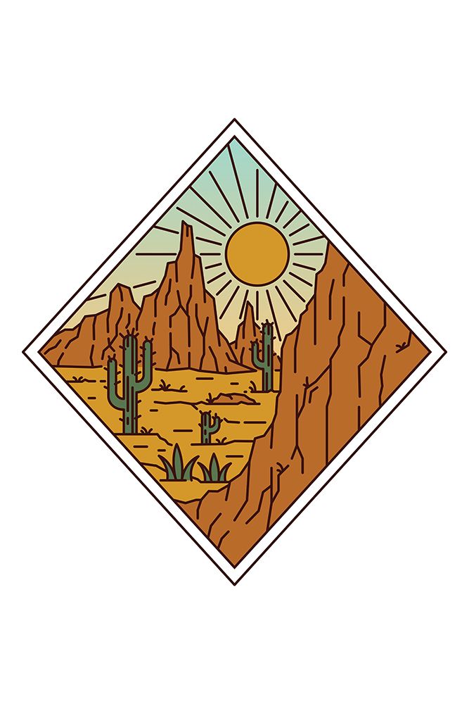 Desert Vibes art print by Jay Stanley for $57.95 CAD