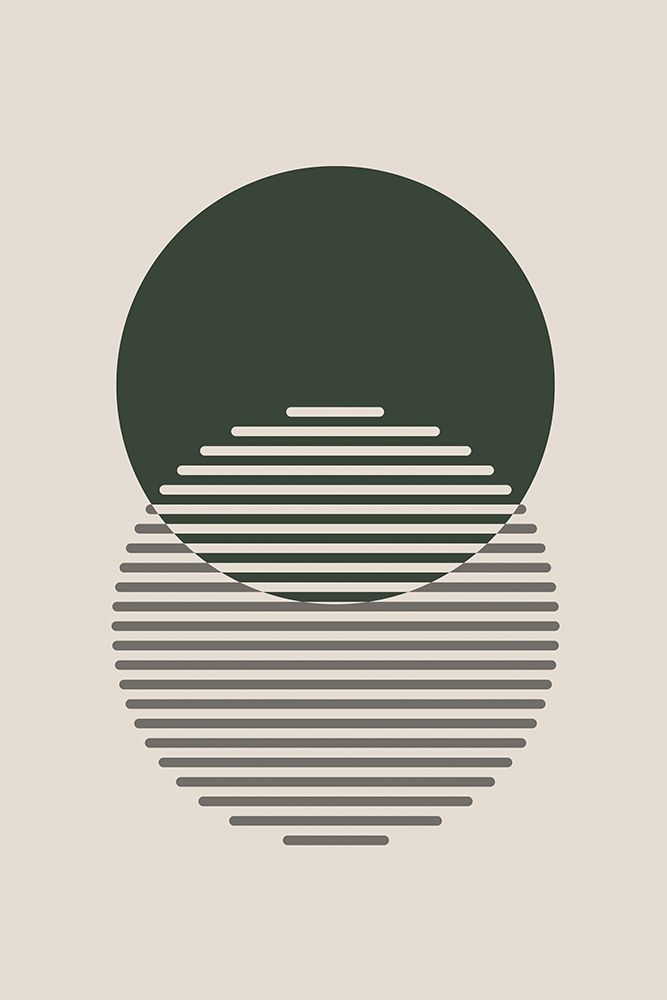 Minimal Abstract Circles Ii art print by Jay Stanley for $57.95 CAD