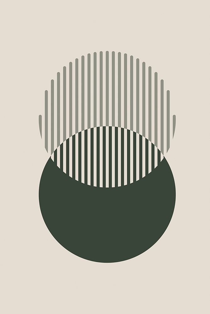 Minimal Abstract Circles Iii art print by Jay Stanley for $57.95 CAD
