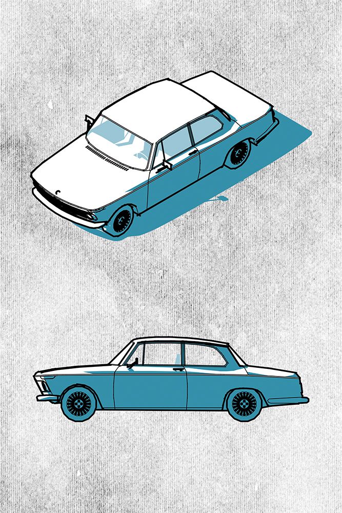 Minimal Car Series I art print by Jay Stanley for $57.95 CAD