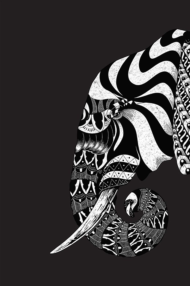 Ornate Elephant art print by Jay Stanley for $57.95 CAD