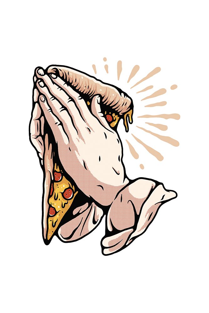 Pizza Is Life art print by Jay Stanley for $57.95 CAD
