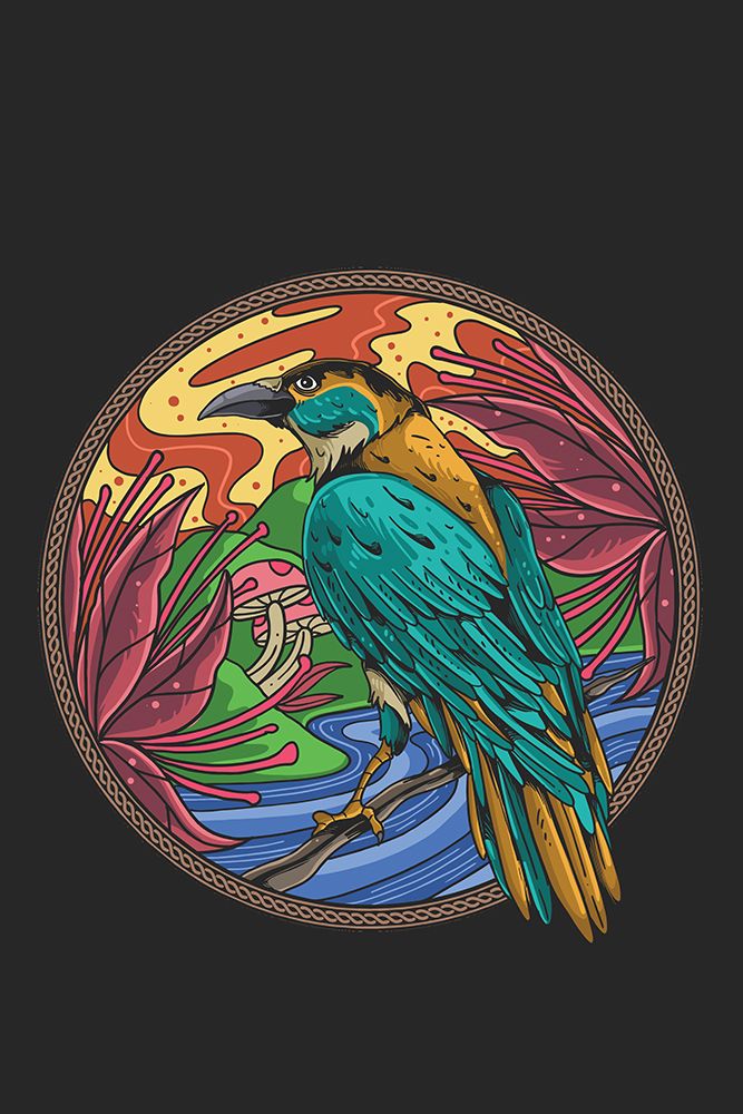 The Wise Crow art print by Jay Stanley for $57.95 CAD