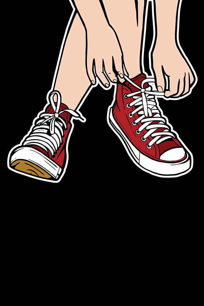 Tie Your Shoe Laces art print by Jay Stanley for $57.95 CAD