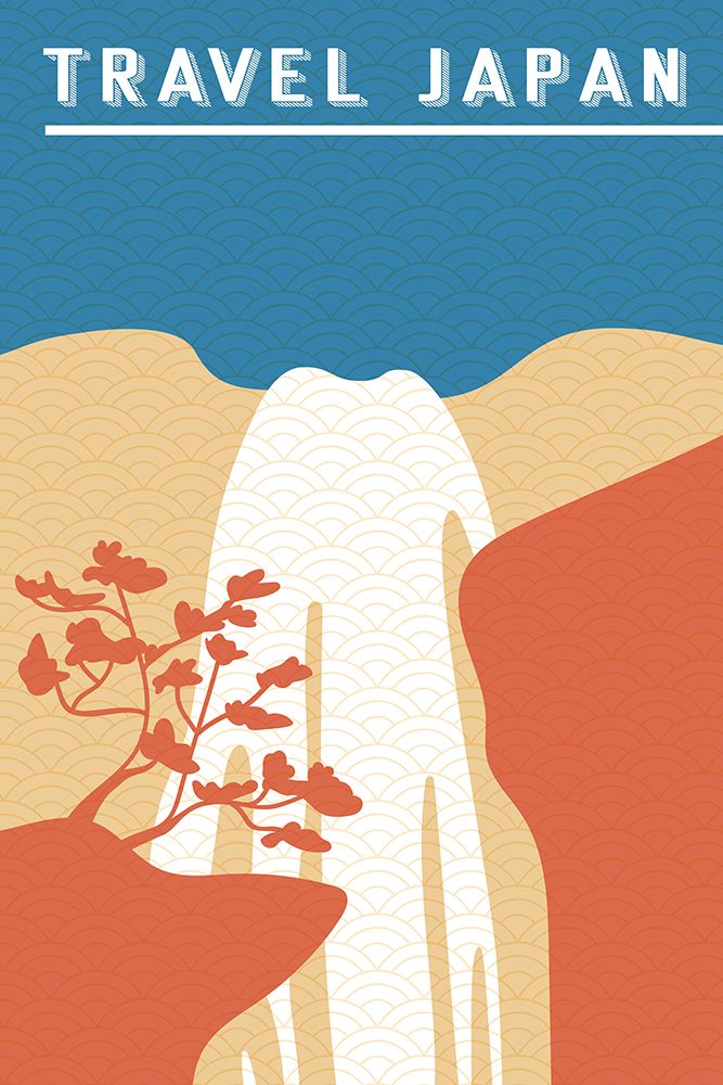 Traval Japan Minimilism I art print by Jay Stanley for $57.95 CAD