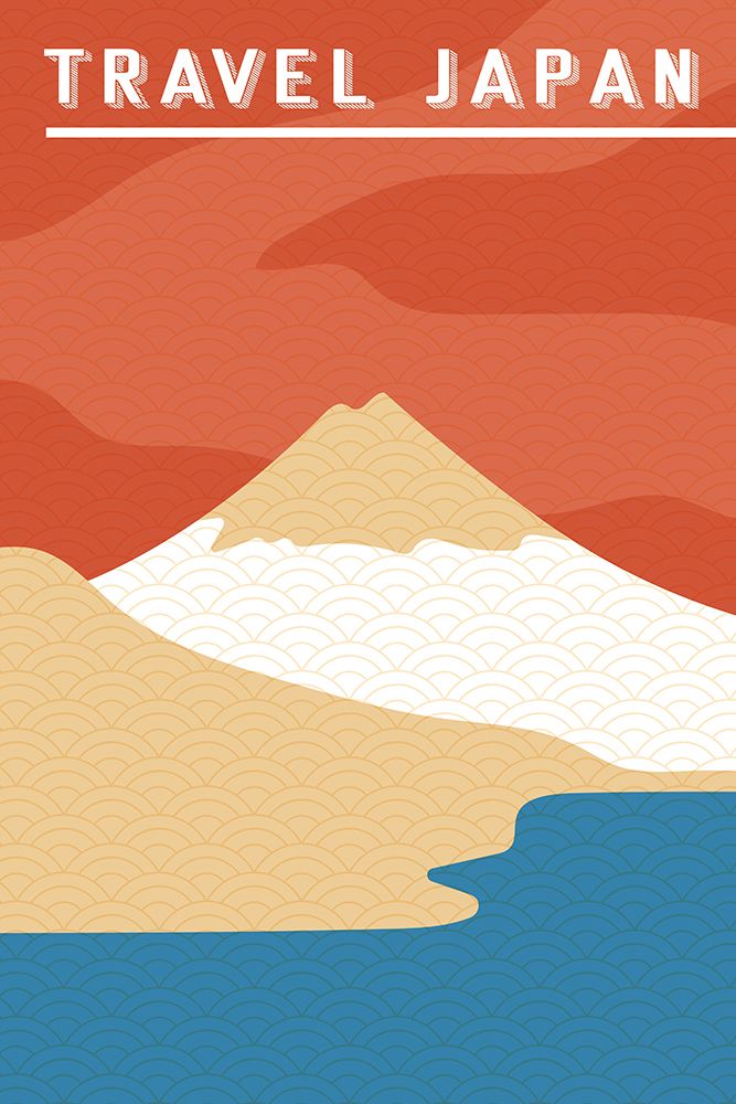 Traval Japan Minimilism Ii art print by Jay Stanley for $57.95 CAD