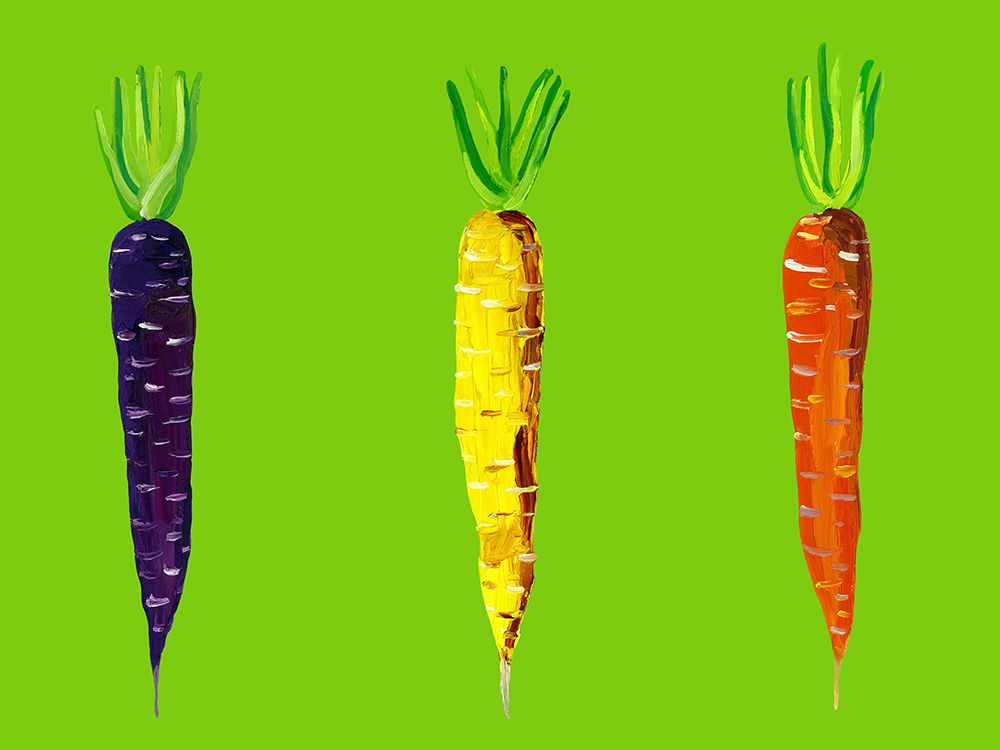 Carrots art print by Alice Straker for $57.95 CAD