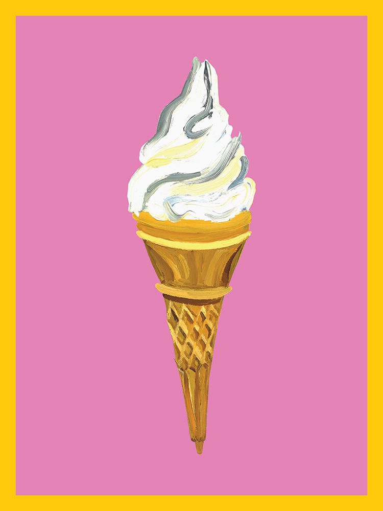 Dream On Raspberry art print by Alice Straker for $57.95 CAD