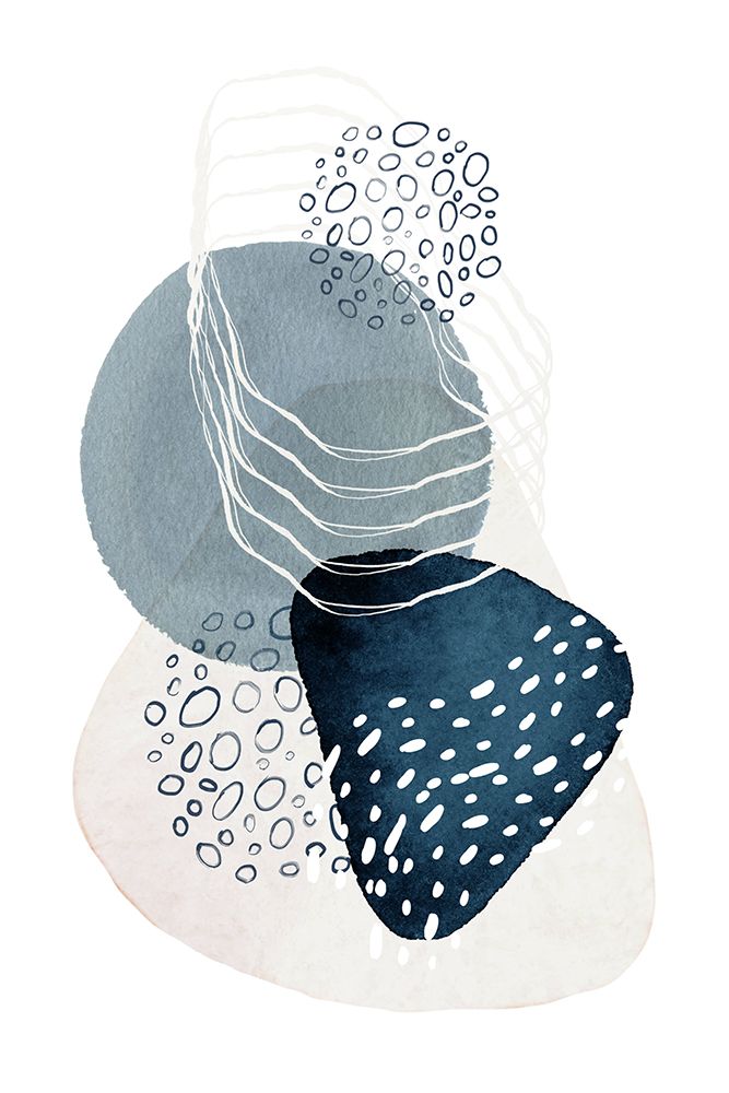 Pools Of Blue-1 art print by Sally Ann Moss for $57.95 CAD