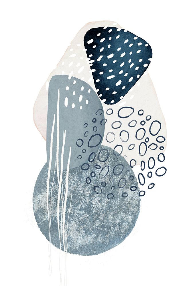Pools Of Blue-2 art print by Sally Ann Moss for $57.95 CAD