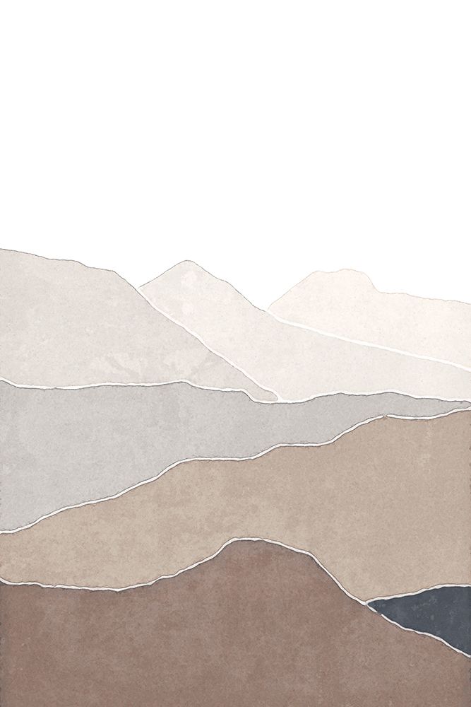 Mountain and lake art print by Melloi Art Prints for $57.95 CAD