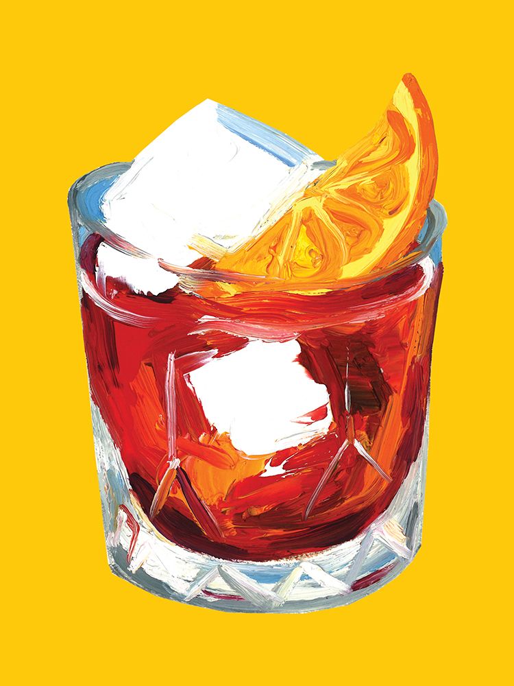 Negroni On Sunshine art print by Alice Straker for $57.95 CAD