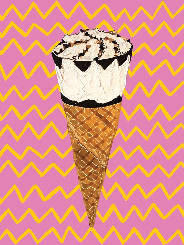 Cornetto Pink art print by Alice Straker for $57.95 CAD
