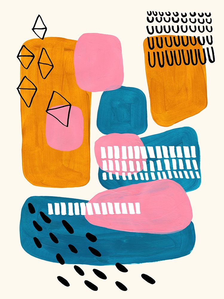 Midcentury City art print by Ejaaz Haniff for $57.95 CAD