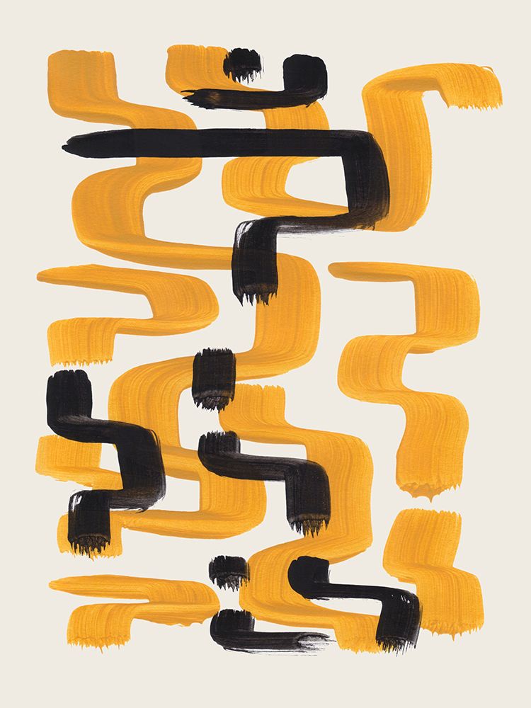 Mustard Wiggle art print by Ejaaz Haniff for $57.95 CAD