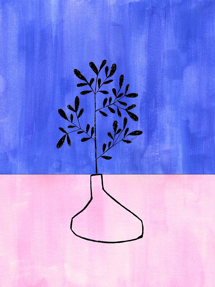 Periwinkle Vase art print by Ejaaz Haniff for $57.95 CAD