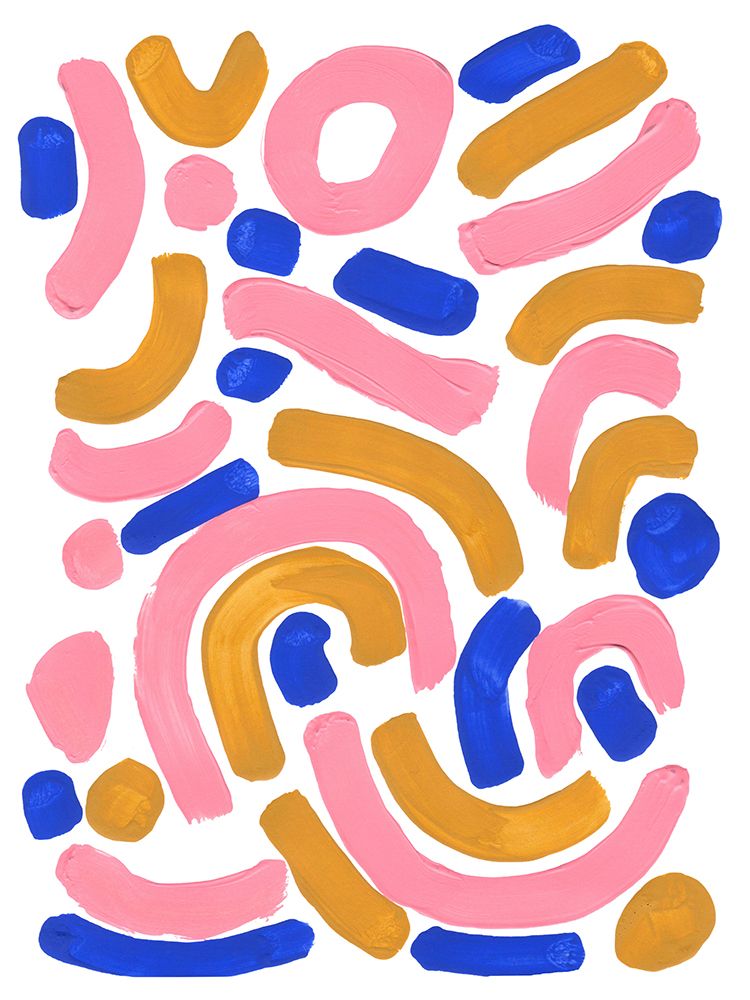 Pink Wiggle art print by Ejaaz Haniff for $57.95 CAD