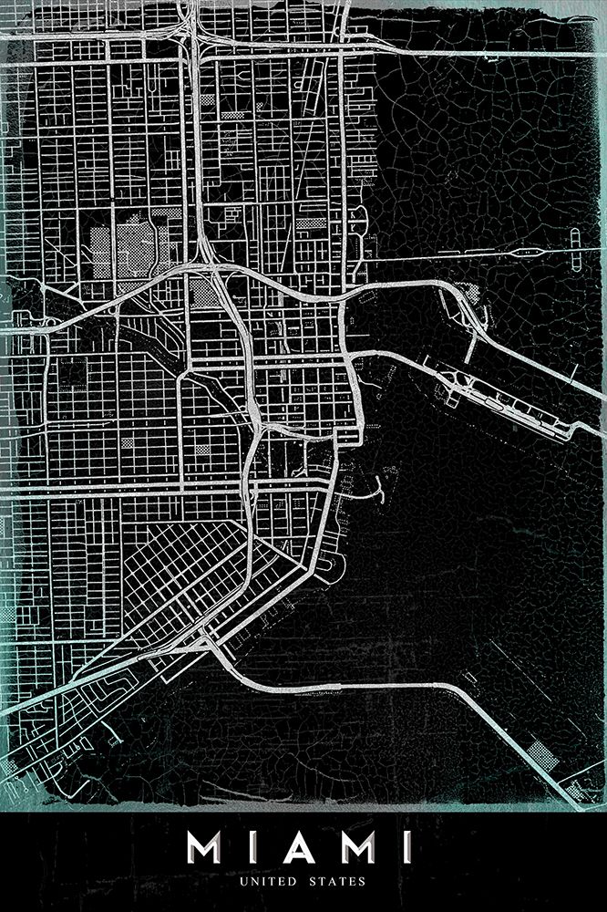MIAMI art print by Studiosix for $57.95 CAD
