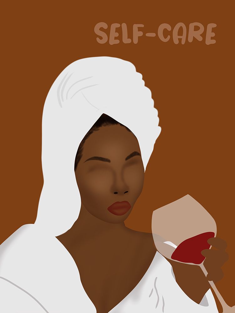 Self-Care art print by Carelle Nguessan for $57.95 CAD