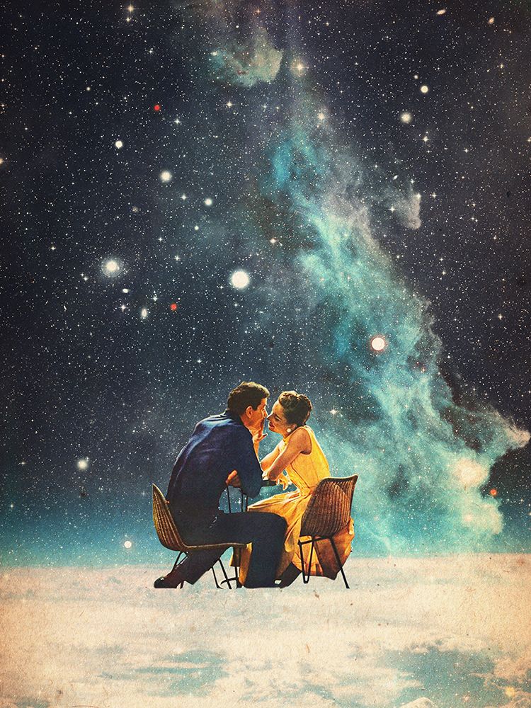 Ill Take You To the Stars for a Second Date art print by Frank Moth for $57.95 CAD