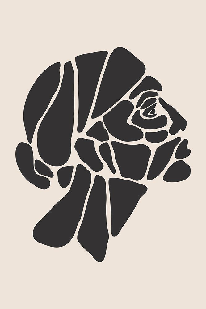 Abstract Face Series #4 art print by Jay Stanley for $57.95 CAD
