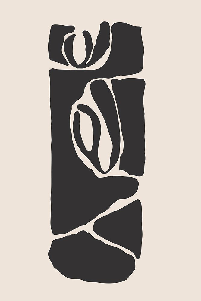 Abstract Face Series #5 art print by Jay Stanley for $57.95 CAD