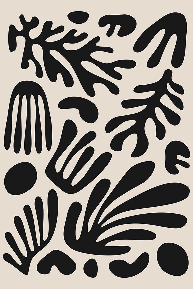 Henri Matisse Black Algae Collection #3 art print by Jay Stanley for $57.95 CAD