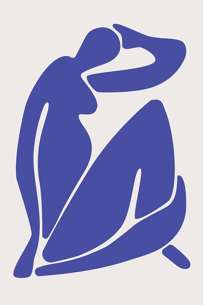 Henri Matisse Blue Collection #1 art print by Jay Stanley for $57.95 CAD