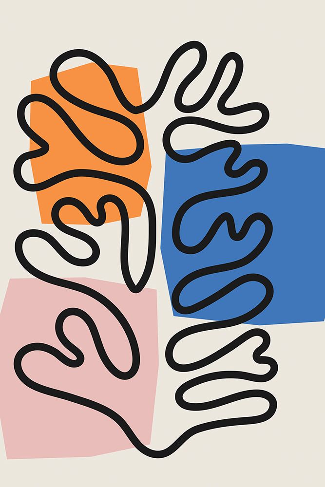 Playful Organic Lines art print by Jay Stanley for $57.95 CAD