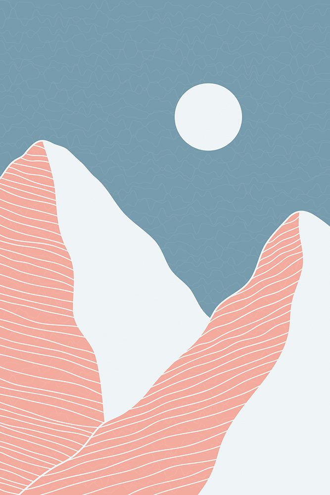 Minimal Alpenglow #1 art print by Jay Stanley for $57.95 CAD