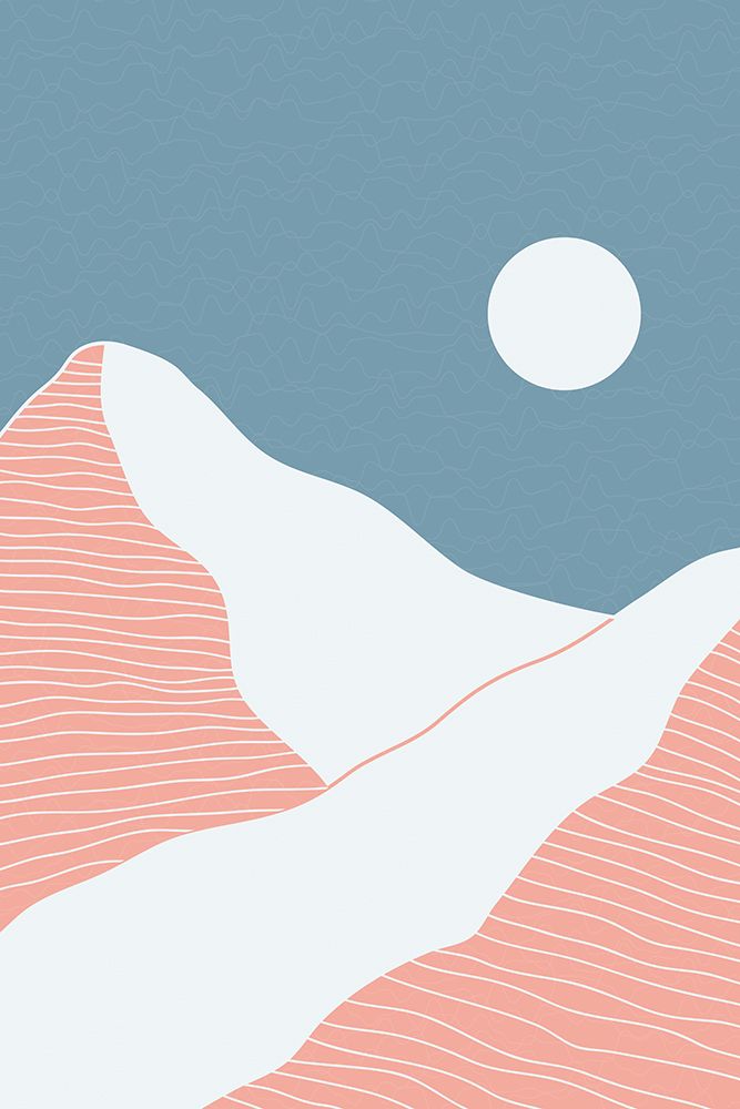 Minimal Alpenglow #2 art print by Jay Stanley for $57.95 CAD