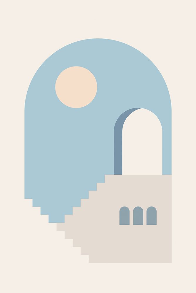 Minimal Architecture #1 art print by Jay Stanley for $57.95 CAD