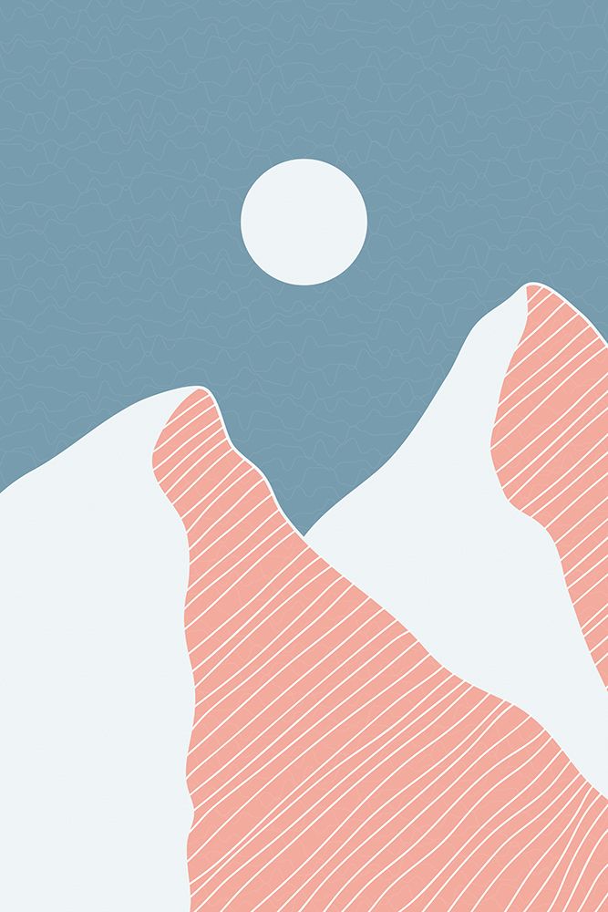 Minimal Alpenglow #3 art print by Jay Stanley for $57.95 CAD