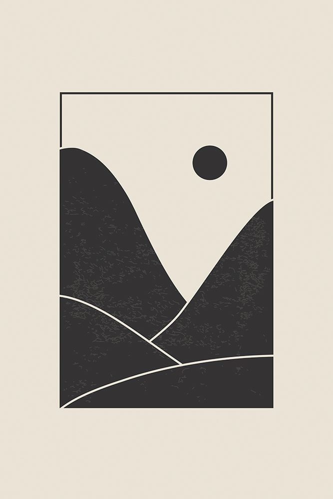 Minimal Mountains #4 art print by Jay Stanley for $57.95 CAD
