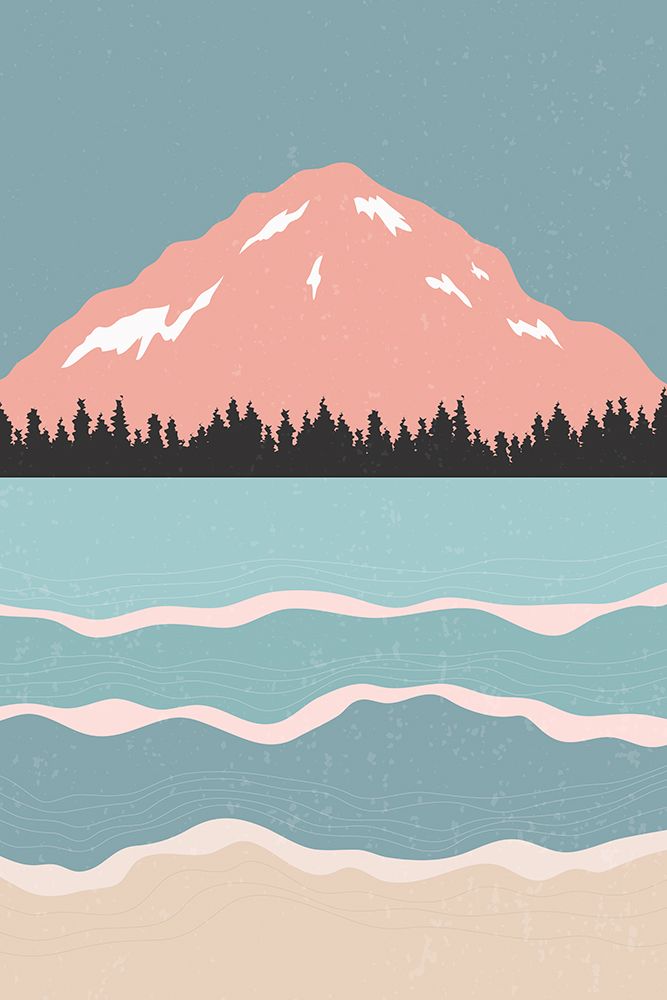 Minimal Mountains #3 art print by Jay Stanley for $57.95 CAD