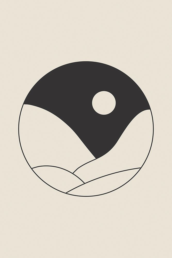 Moon Mountains #4 art print by Jay Stanley for $57.95 CAD