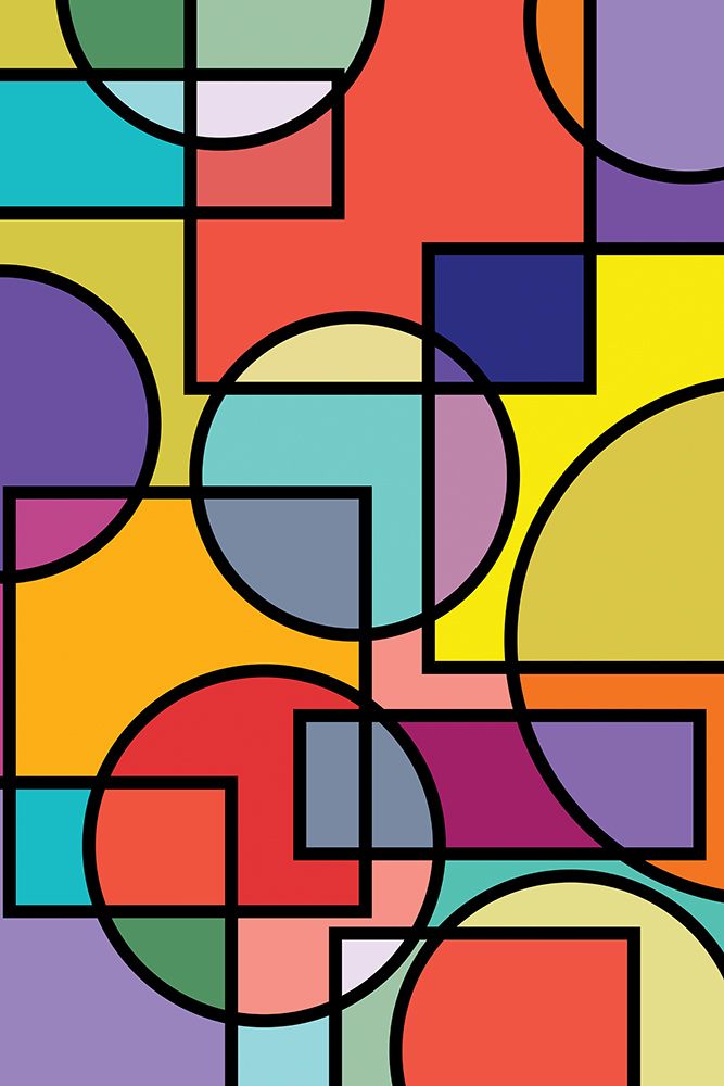 Abstract Circles Collection #1 art print by Jay Stanley for $57.95 CAD