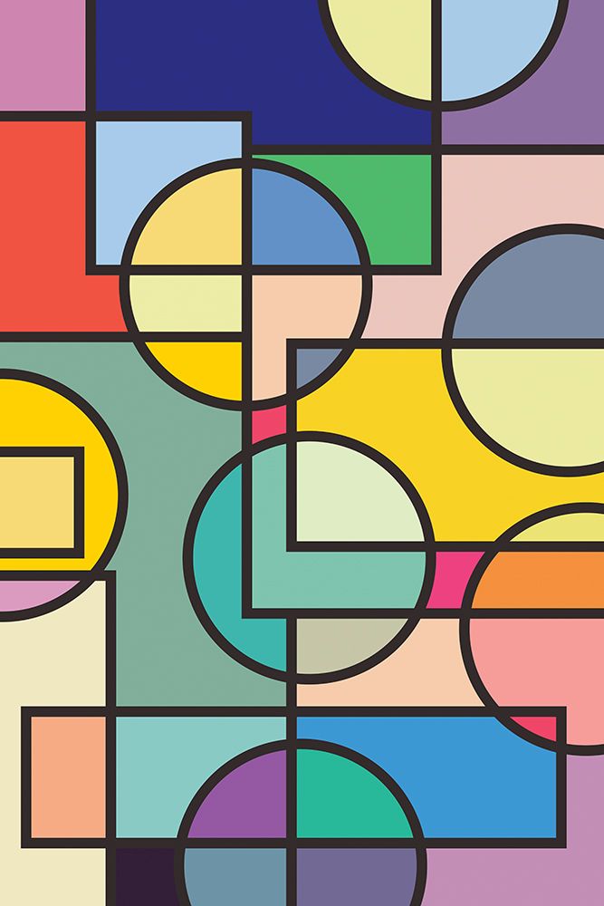 Abstract Circles Collection #3 art print by Jay Stanley for $57.95 CAD