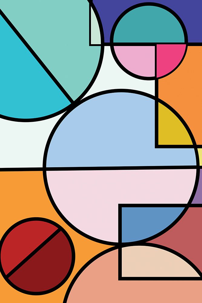 Abstract Circles Collection #4 art print by Jay Stanley for $57.95 CAD