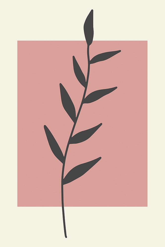 Abstract Minimal Plants #1 art print by Jay Stanley for $57.95 CAD