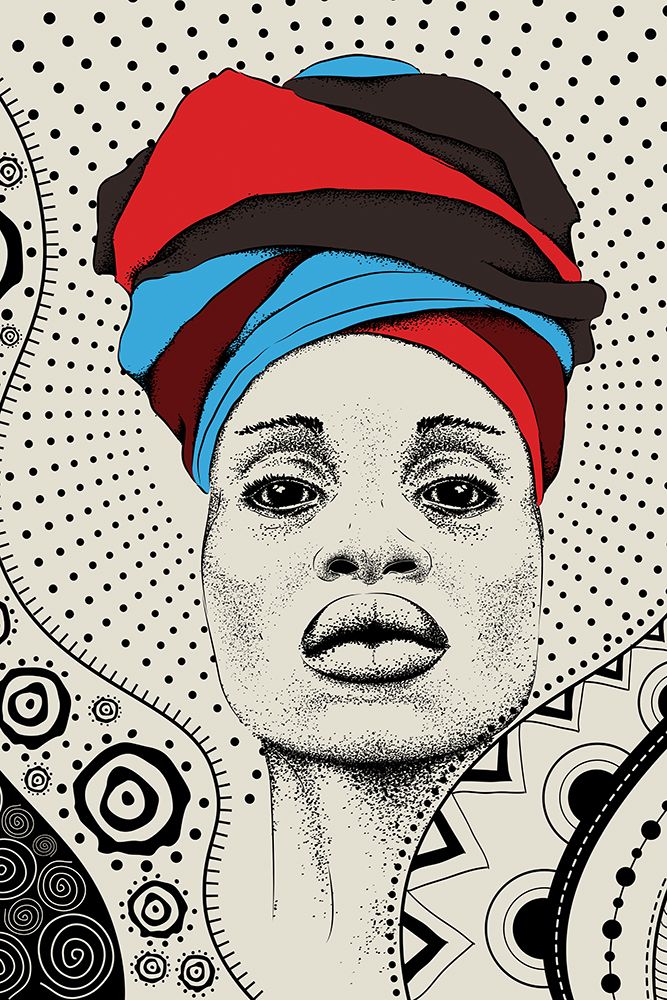 Abstract Minimal Strong Woman art print by Jay Stanley for $57.95 CAD