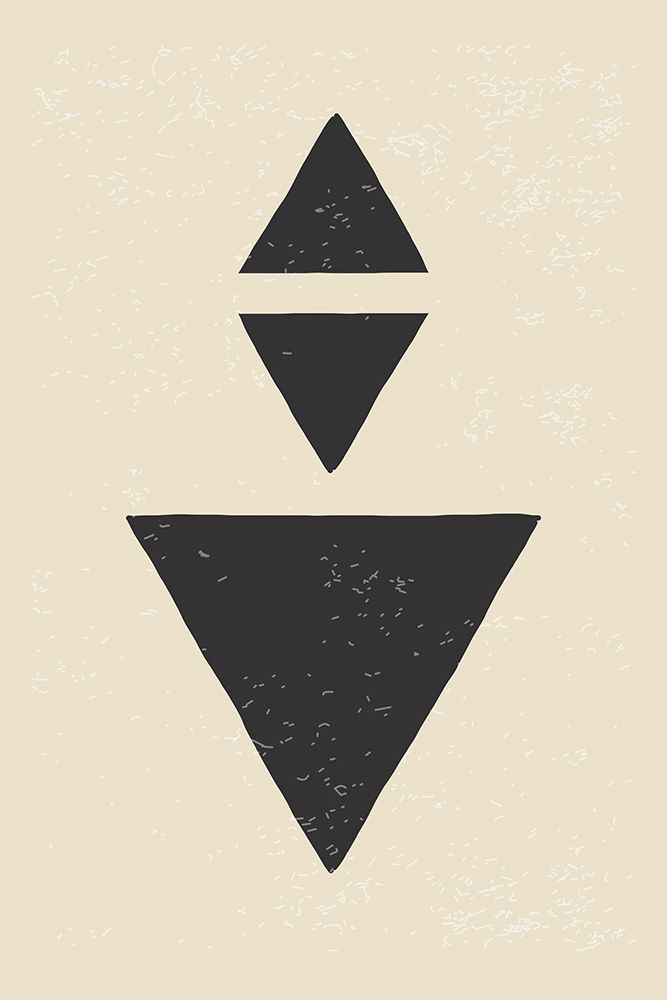 Abstract Triangles #3 art print by Jay Stanley for $57.95 CAD