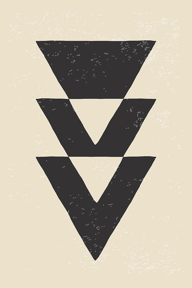 Abstract Triangles #4 art print by Jay Stanley for $57.95 CAD